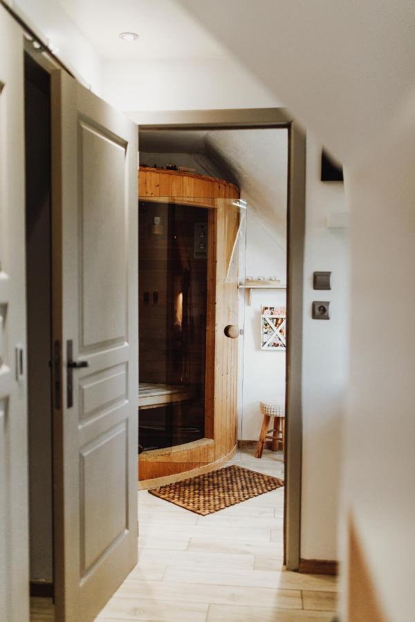 Chalet Scandinave Avec Sauna Ir - In The Woods Gesves Eksteriør billede