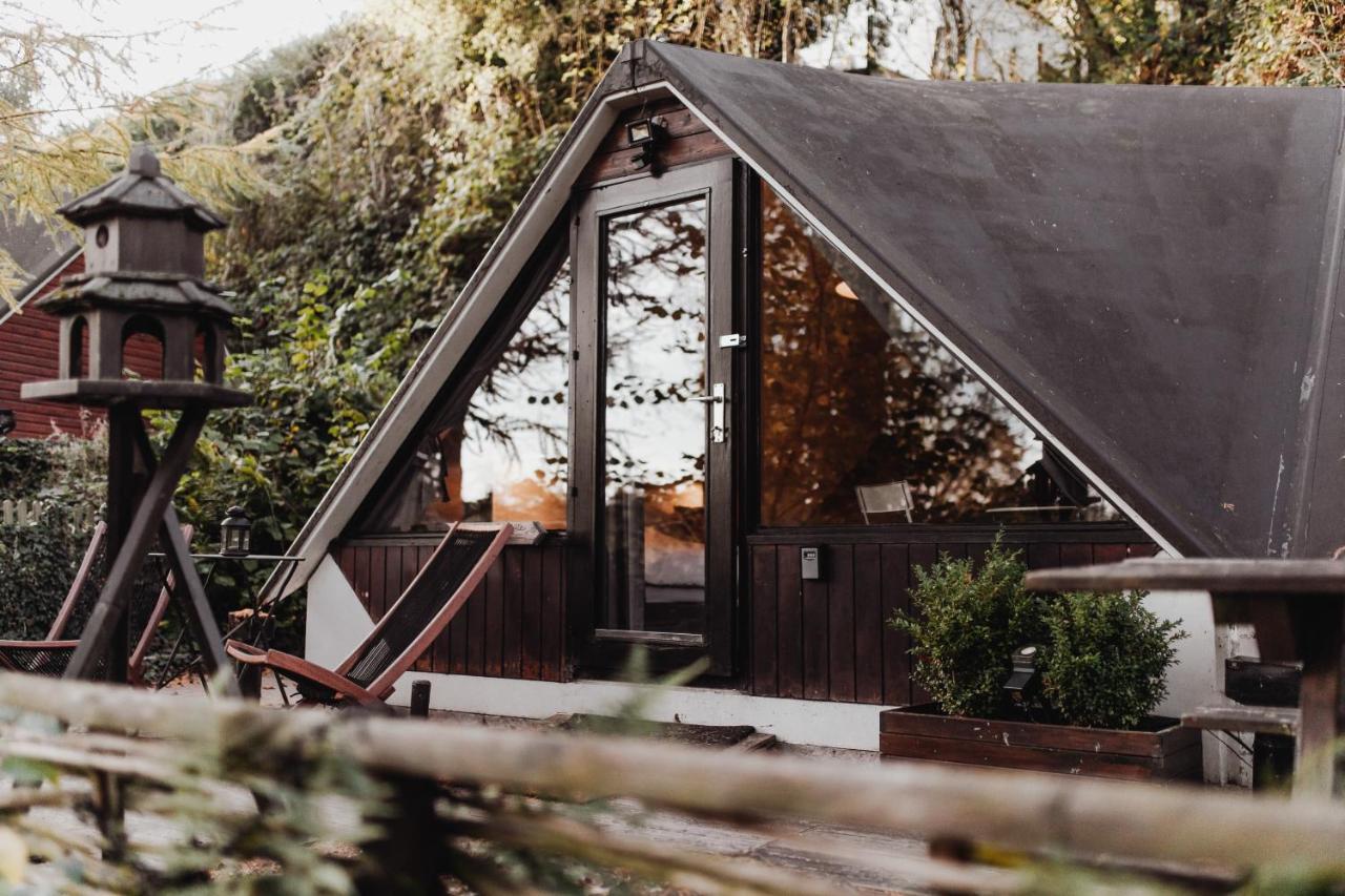 Chalet Scandinave Avec Sauna Ir - In The Woods Gesves Eksteriør billede