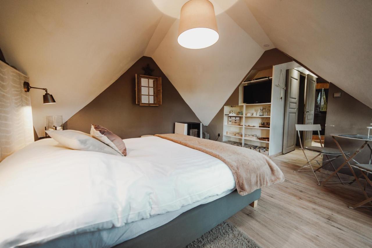 Chalet Scandinave Avec Sauna Ir - In The Woods Gesves Eksteriør billede