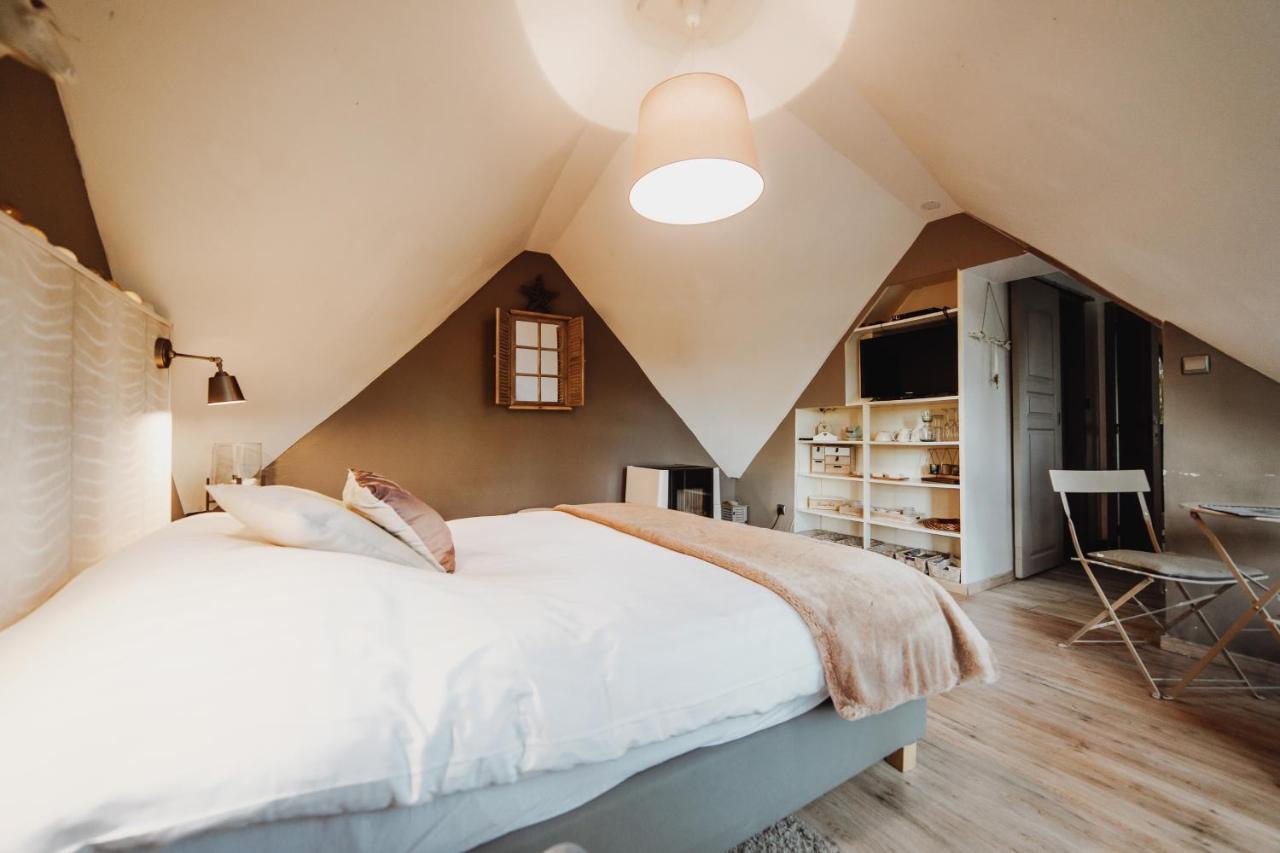 Chalet Scandinave Avec Sauna Ir - In The Woods Gesves Eksteriør billede
