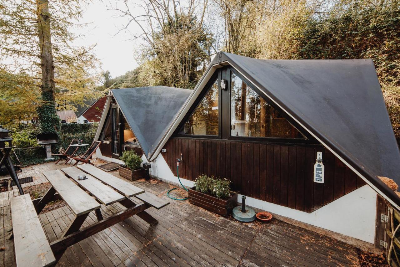 Chalet Scandinave Avec Sauna Ir - In The Woods Gesves Eksteriør billede