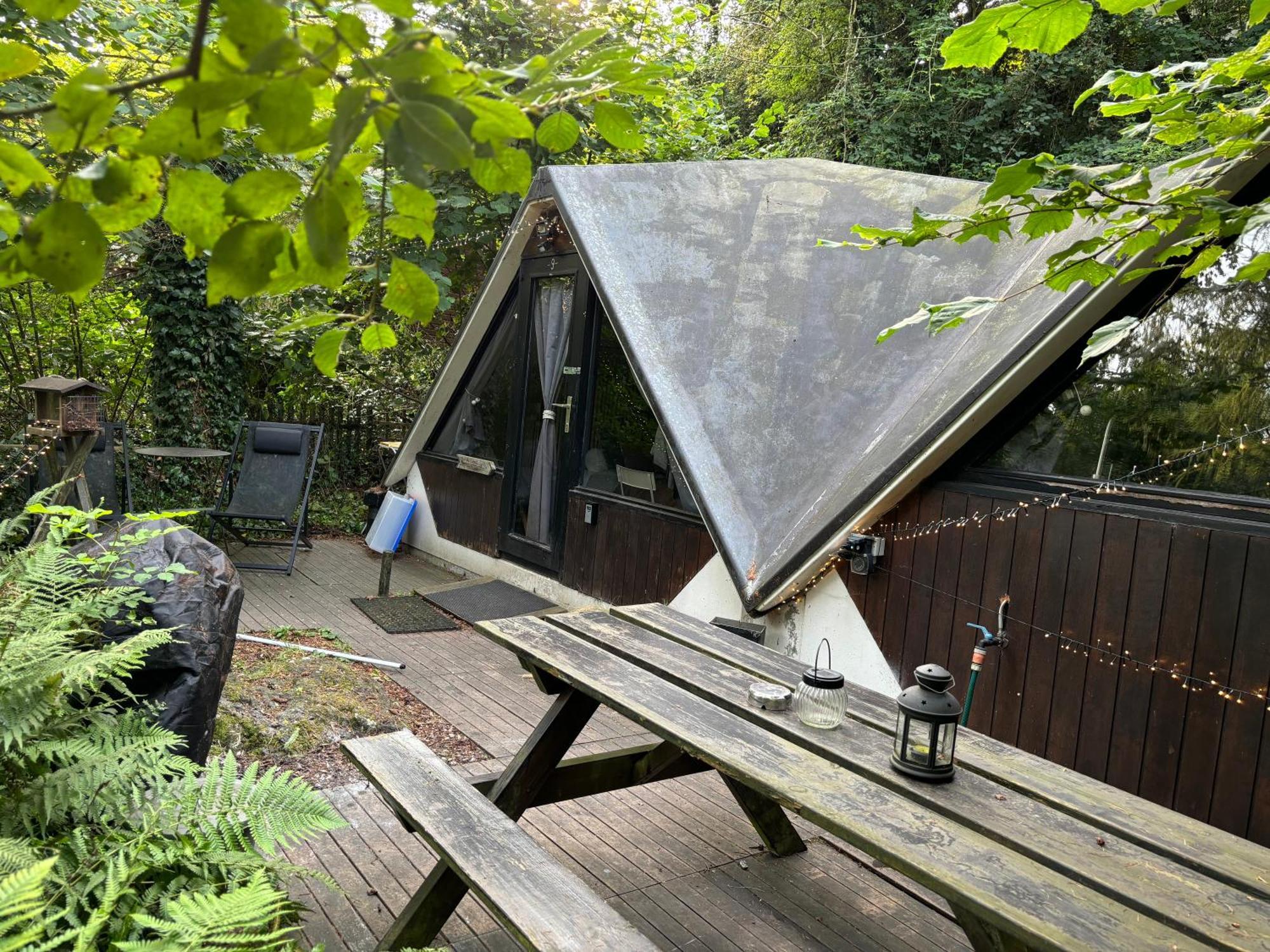 Chalet Scandinave Avec Sauna Ir - In The Woods Gesves Eksteriør billede